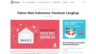 
                            9. Yahoo Mail Indonesia: Panduan Lengkap | Blog Dewaweb