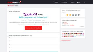 
                            5. Yahoo Mail Jamaica problems | Downdetector