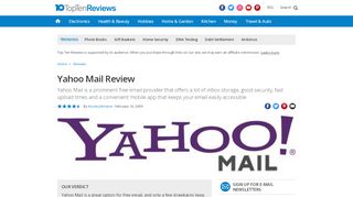 
                            10. Yahoo Mail Review - Pros, Cons and Verdict - Top Ten Reviews