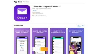 
                            12. Yahoo Mail - Stay Organised on the App Store - iTunes - Apple