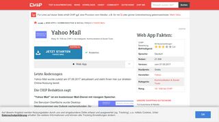 
                            2. Yahoo Mail - Web-App - CHIP