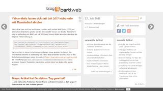 
                            2. Yahoo-Mails lassen sich seit Juli 2017 nicht mehr mit Thunderbird ...