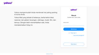 
                            5. Yahoo - masuk - Yahoo - login