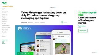 
                            4. Yahoo Messenger is shutting down on July 17, redirects users to ...