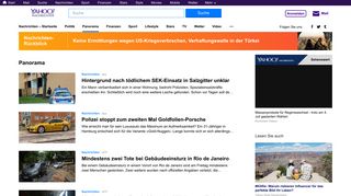 
                            3. Yahoo Nachrichten Deutschland: Panorama