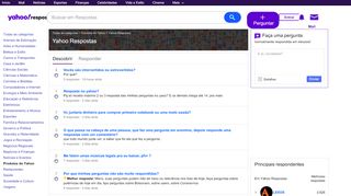 
                            7. Yahoo Respostas | Yahoo Respostas