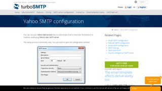 
                            7. Yahoo SMTP configuration - smtp mail server - professional SMTP ...