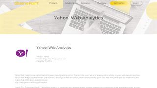 
                            11. Yahoo! Web Analytics - ObservePoint