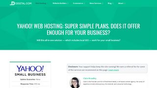 
                            11. Yahoo! Web Hosting Review: Simple Plans - But Is It Too Limiting ...