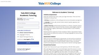 
                            10. Yale-NUS College Academic Tutoring