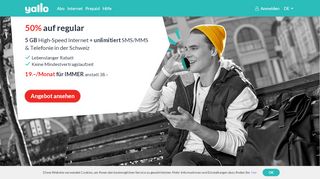 
                            4. yallo | Die günstigsten Handyabos & das beste Schweizer Netz