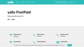 
                            2. yallo PostPaid - yallo | The cheapest mobile subscriptions & the best ...