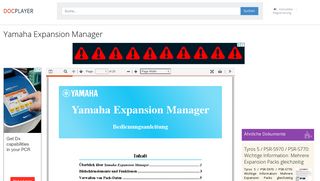 
                            12. Yamaha Expansion Manager - PDF - DocPlayer.org
