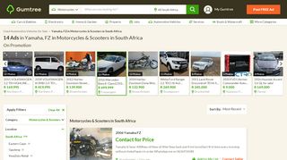 
                            13. Yamaha, Fz | Motorcycle Deals | Gumtree South Africa