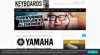
                            7. Yamaha Music Europe GmbH | KEYBOARDS