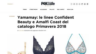 
                            6. Yamamay: catalogo intimo 2018 - FoxLife