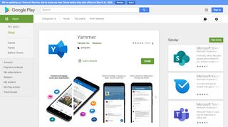 
                            9. Yammer - Apps on Google Play