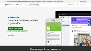 
                            3. Yammer, la red social empresarial | Microsoft Office 365