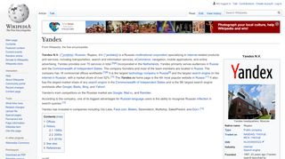 
                            6. Yandex - Wikipedia