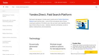 
                            2. Yandex.Direct. Paid Search Platform — Advertising in Russia