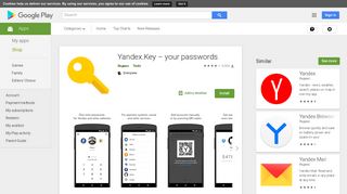 
                            6. Yandex.Key – your passwords – Apps bei Google Play