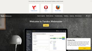 
                            1. Yandex.Webmaster