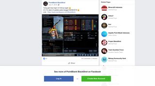 
                            12. Yang gak bisa login ini linknya agan :)... - PointBlank BlackShot ...