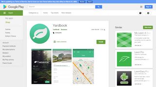 
                            4. Yardbook - Apps on Google Play