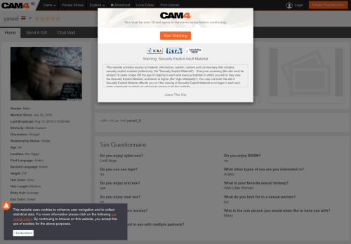 
                            10. Yareel's Cam, Photos, Videos & Live Webcam Chat on Cam4