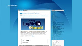 
                            11. yasamkalite: logmein hamachi vpn yazılımı..