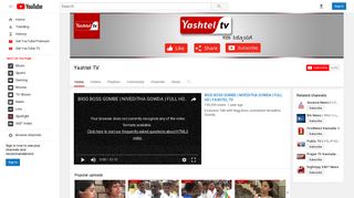 
                            10. Yashtel TV - YouTube