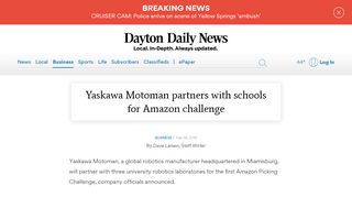 
                            8. Yaskawa Motoman partners with schools for Amazon challenge