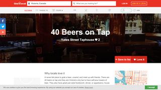 
                            12. Yates Street Taphouse - Eating & Nightlife in Victoria - LikeALocal ...