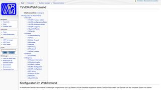 
                            5. YaVDR/Webfrontend – VDR Wiki