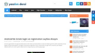 
                            12. Yazilimdersi.info | Android'de örnek login ve registration sayfası dizaynı