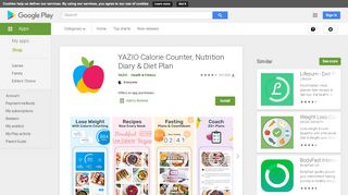 
                            3. YAZIO Kalorienzähler: Ernährungsplan zum Abnehmen – Apps bei ...