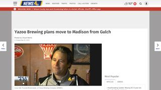 
                            13. Yazoo Brewing plans move to Madison from Gulch | News | wsmv.com