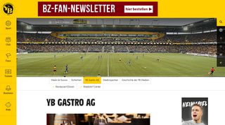 
                            7. YB GASTRO AG | BSC YOUNG BOYS - OFFIZIELLE INTERNETSEITE