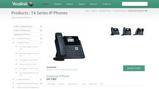 
                            6. Yealink - Enterprise IP Phone SIP-T40P