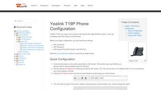 
                            7. Yealink T19P Phone Configuration | Documentation | Lazypbx