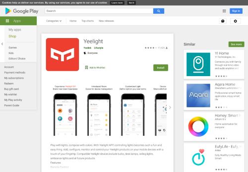 
                            11. Yeelight – Apps bei Google Play