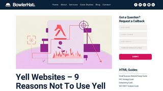 
                            2. Yell Websites - 9 Reasons Not To Use Yell For Web Design | Bowler ...