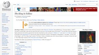 
                            6. Yellow Sign - Wikipedia