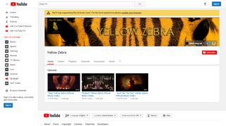 
                            10. Yellow Zebra - YouTube