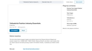 
                            8. Yellowbrick Fashion Industry Essentials | LinkedIn