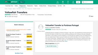 
                            10. Yellowfish Transfer to Portimao Portugal - Review of Yellowfish ...