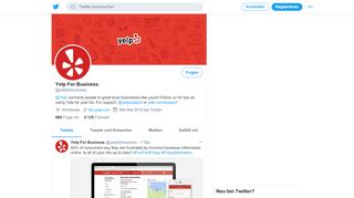 
                            6. Yelp For Business (@yelpforbusiness) | Twitter