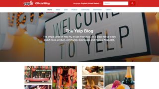 
                            11. Yelp - Official Blog