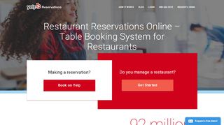 
                            9. Yelp Reservations: Restaurant Reservations Online - Table Booking ...