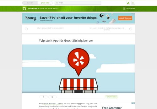 
                            11. Yelp stellt App für Geschäftsinhaber vor › iphone-ticker.de